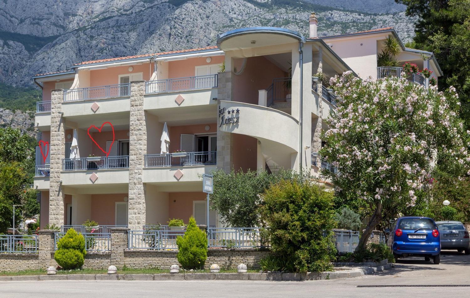 Villa Alesa Tučepi Exteriör bild